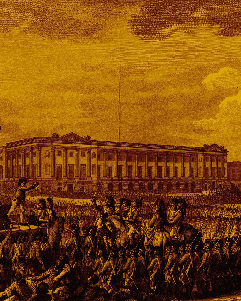 The execution of Louis XVI, 1793
